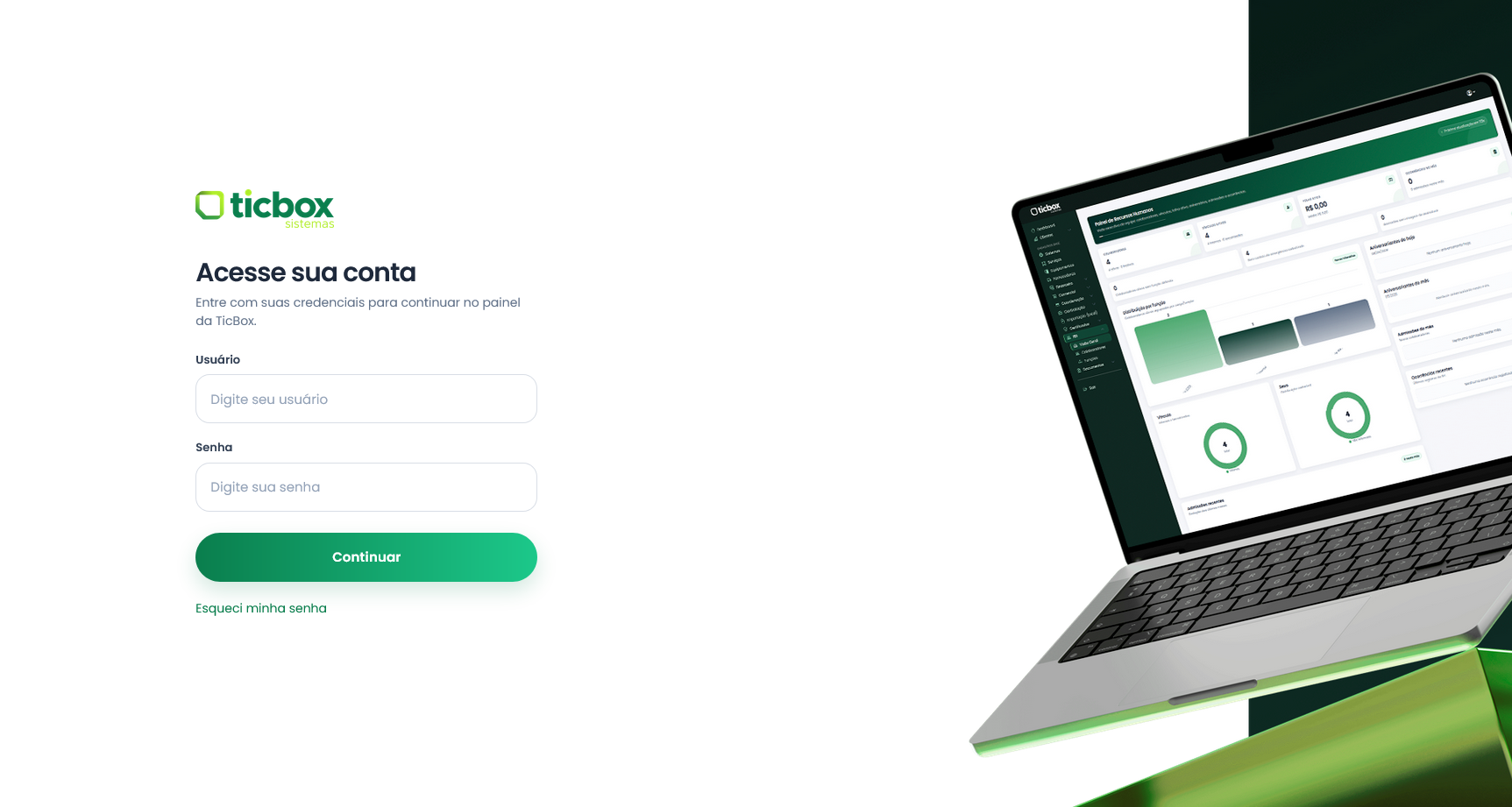 Template Pagina de Login