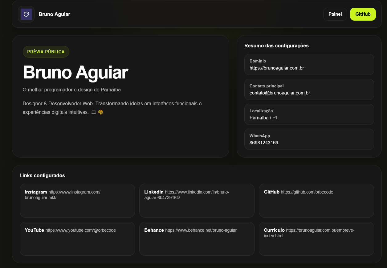 Página de em breve