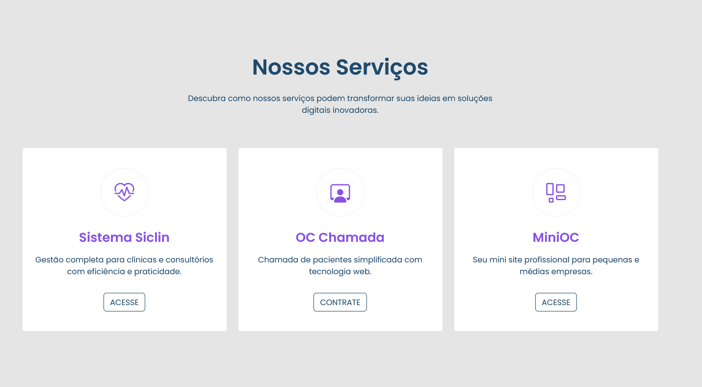 Site Institucional Orbecode