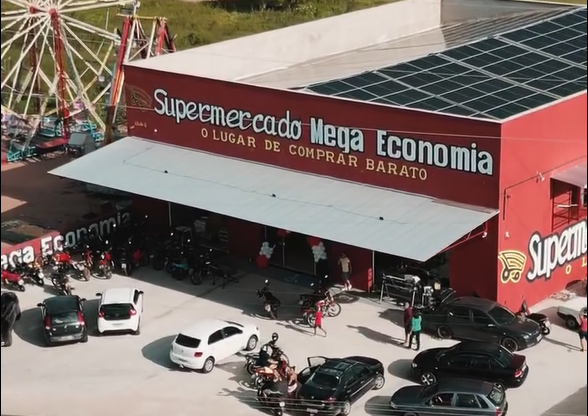 Inauguração do Supermercado Mega Economia